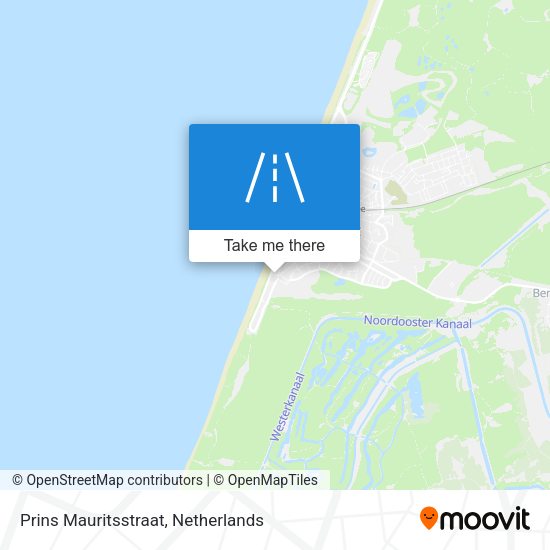 Prins Mauritsstraat map