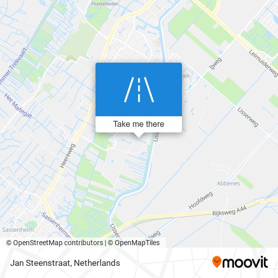 Jan Steenstraat map