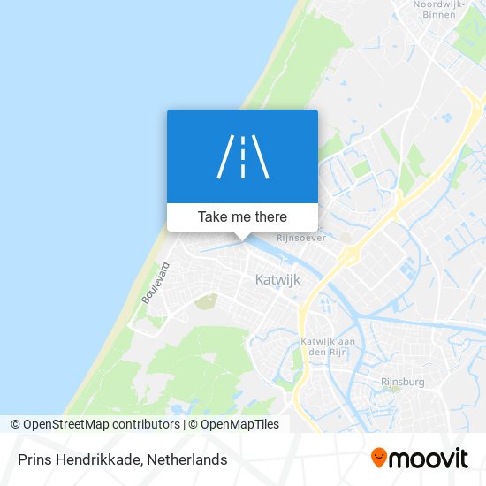 Prins Hendrikkade map