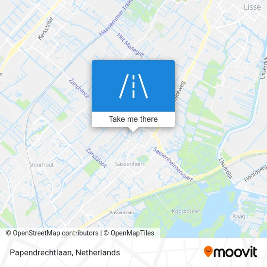 Papendrechtlaan map