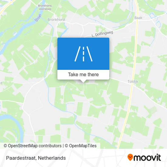Paardestraat map