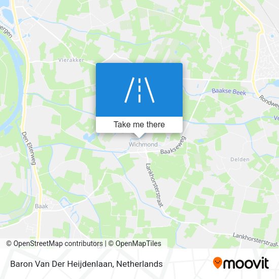 Baron Van Der Heijdenlaan map