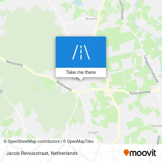 Jacob Reviusstraat map
