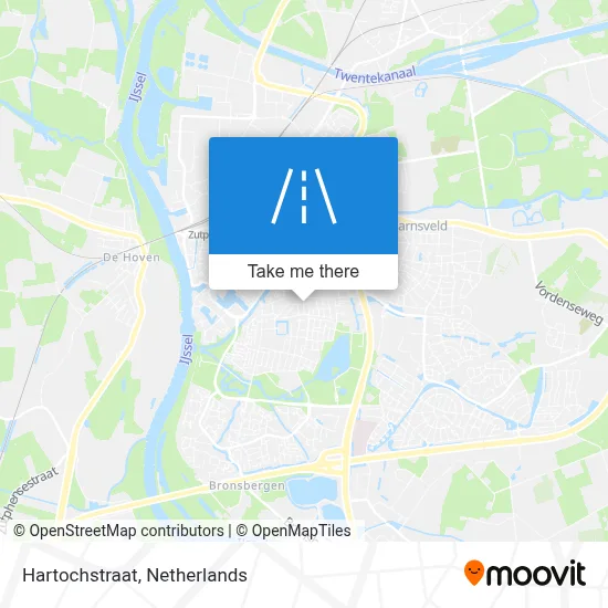Hartochstraat map