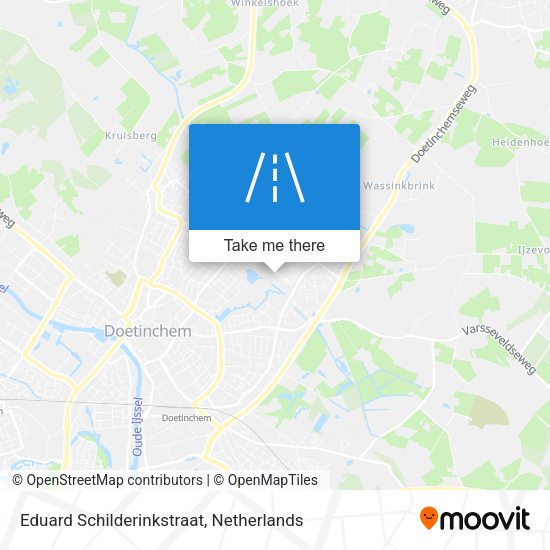 Eduard Schilderinkstraat map
