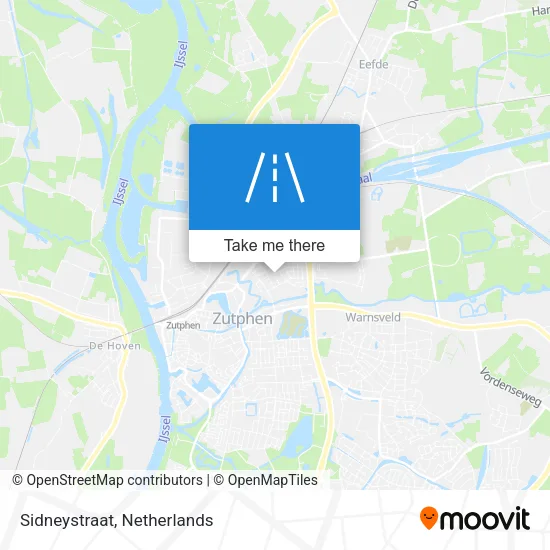 Sidneystraat map