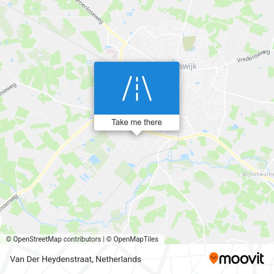 Van Der Heydenstraat map