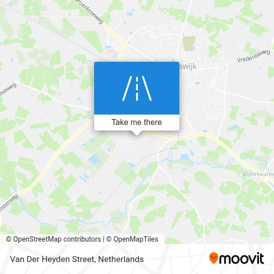 Van Der Heydenstraat map