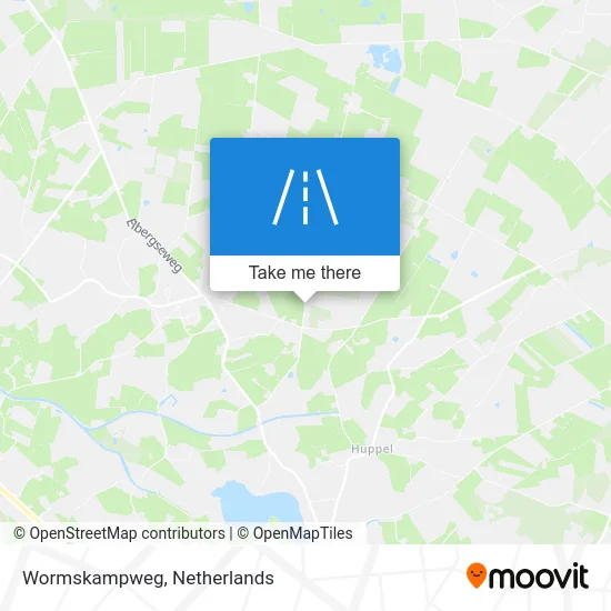 Wormskampweg map