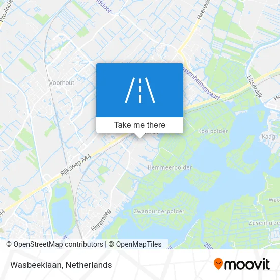 Wasbeeklaan map