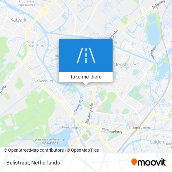 Balistraat map