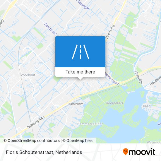 Floris Schoutenstraat map