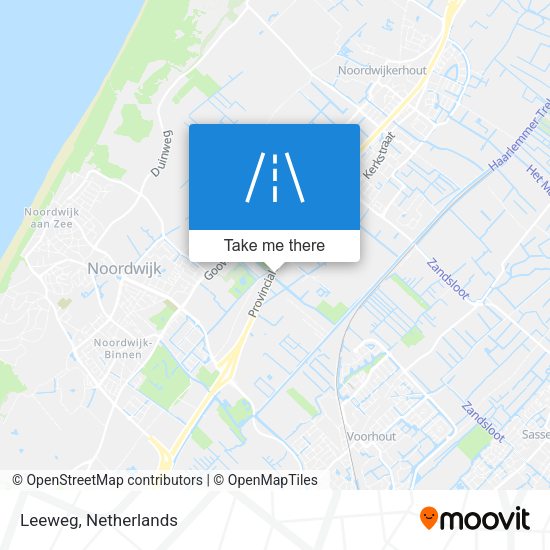 Leeweg map