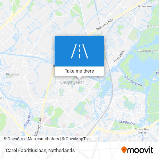 Carel Fabritiuslaan map