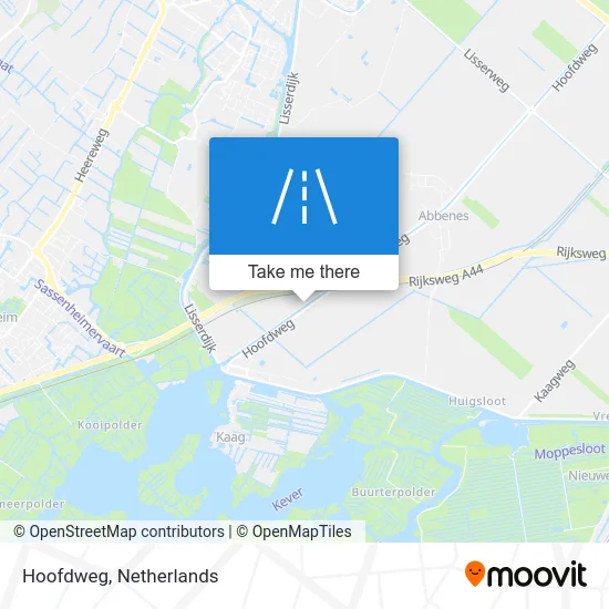 Hoofdweg map