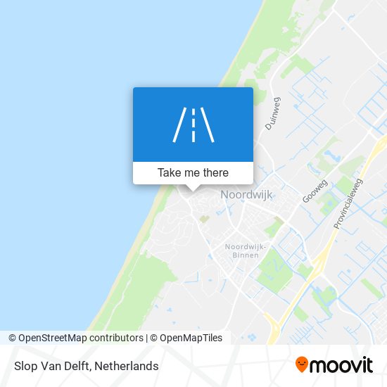 Slop Van Delft map