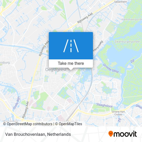 Van Brouchovenlaan map