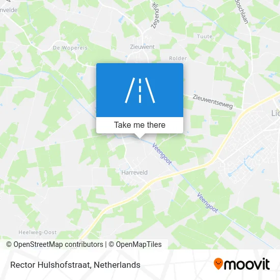 Rector Hulshofstraat map