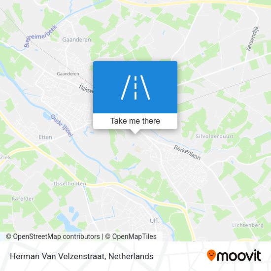 Herman Van Velzenstraat map