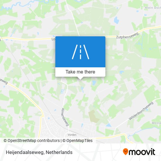 Heijendaalseweg map