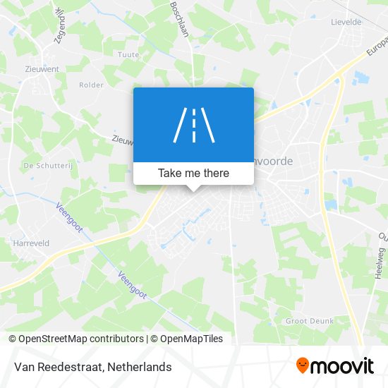 Van Reedestraat map