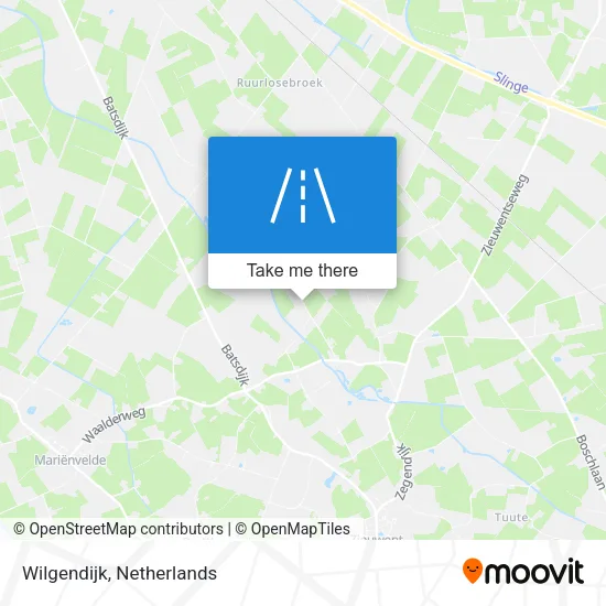 Wilgendijk map