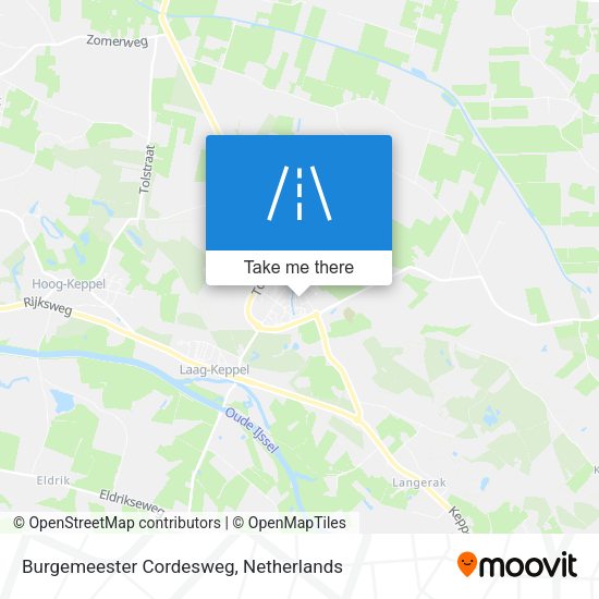 Burgemeester Cordesweg map