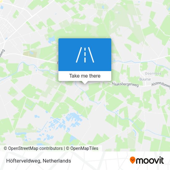 Höfterveldweg map