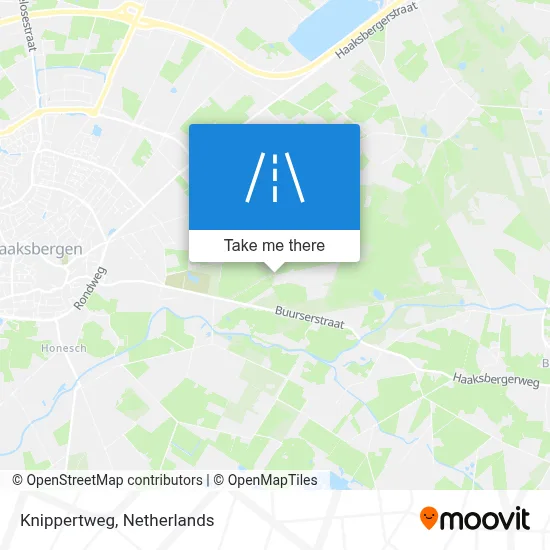 Knippertweg map