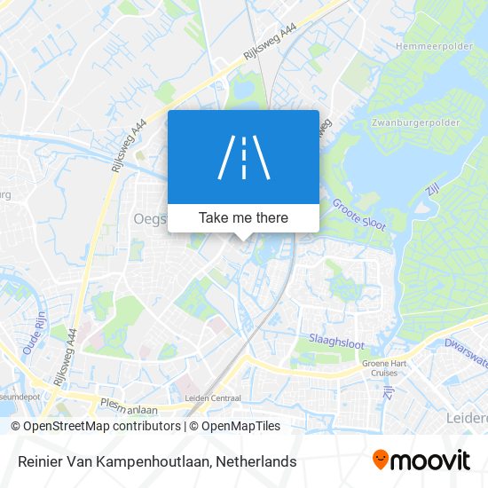 Reinier Van Kampenhoutlaan Karte