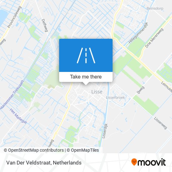 Van Der Veldstraat map