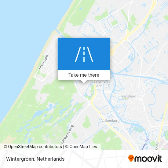 Wintergroen map