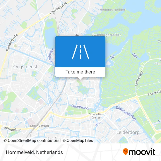 Hommelveld map