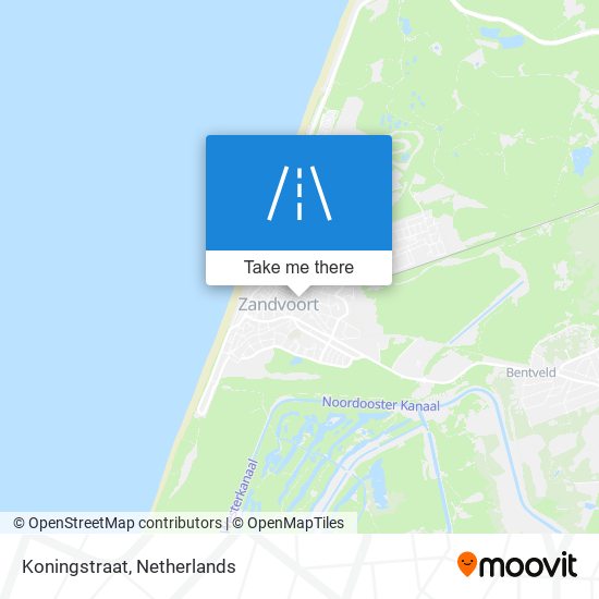 Koningstraat map