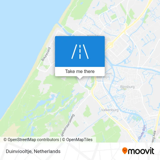 Duinviooltje map