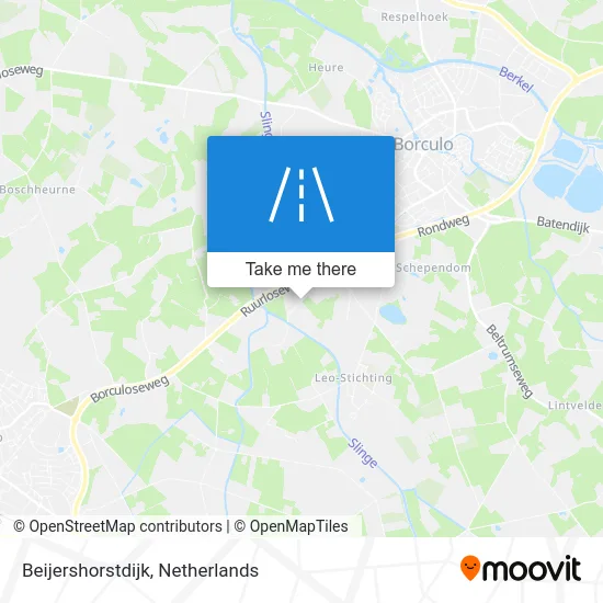 Beijershorstdijk map