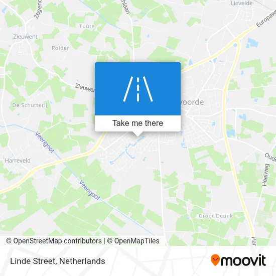Lindestraat map