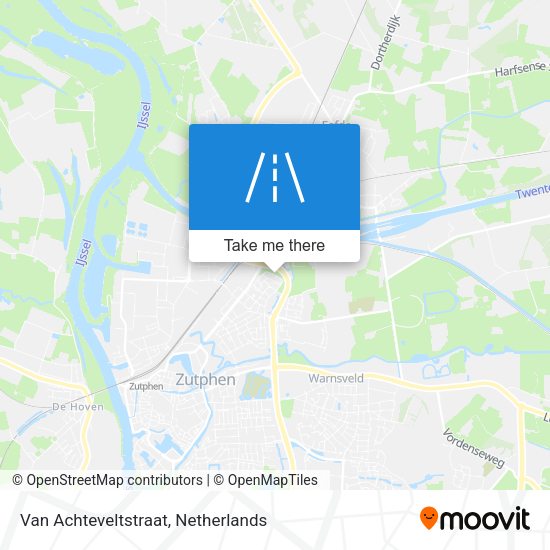 Van Achteveltstraat map