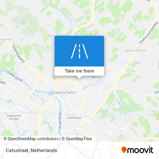 Catsstraat map
