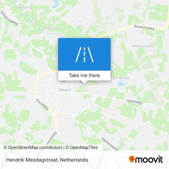 Hendrik Mesdagstraat map