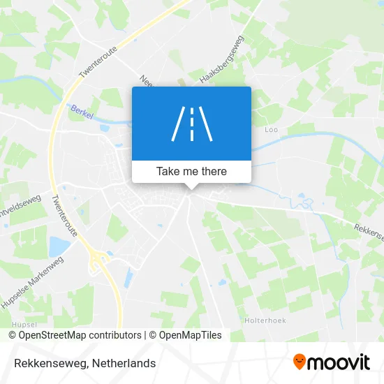 Rekkenseweg Karte