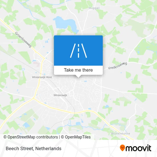 Beukenstraat map