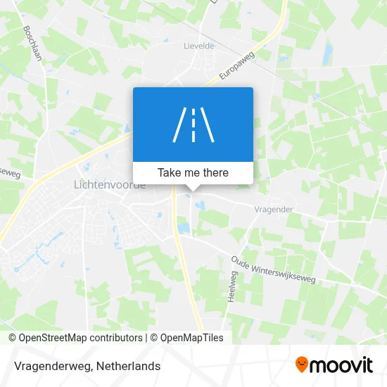 Vragenderweg map