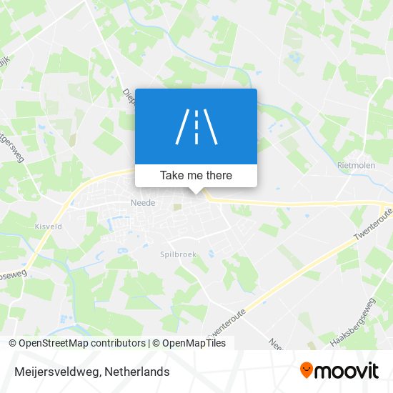 Meijersveldweg map