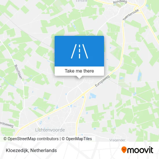 Kloezedijk map