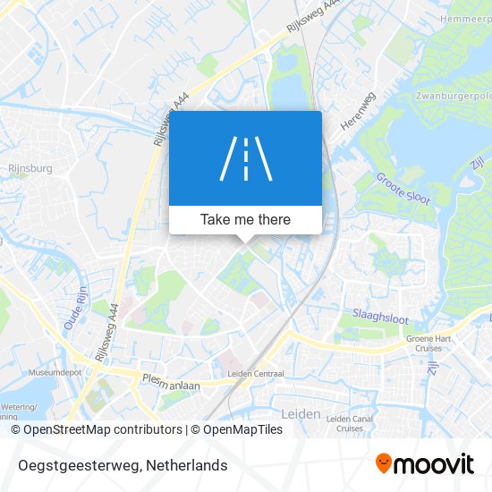 Oegstgeesterweg map