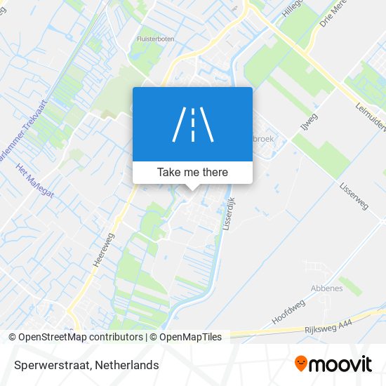 Sperwerstraat map