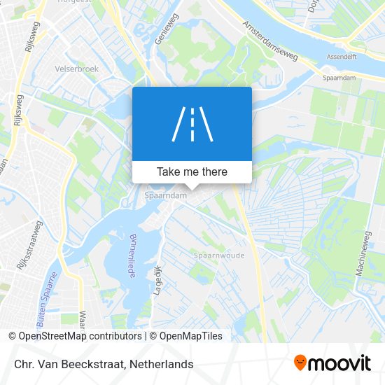 Chr. Van Beeckstraat map