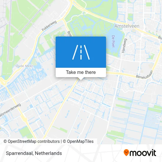 Sparrendaal map
