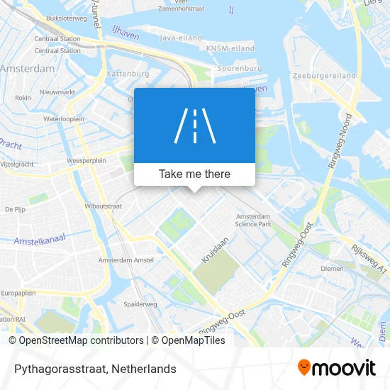 Pythagorasstraat map